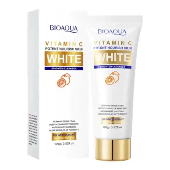 Jabón Facial White Vitamina C Bioaqua