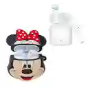 Audifonos Bluetooth Touch Lindo Diseño Animados Niños Kr8000 Minnie Mouse