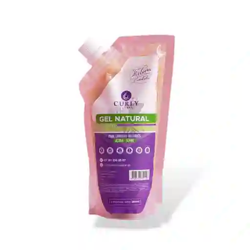 Refill Gel Natural Para Cabello Delgado Curly Lovers