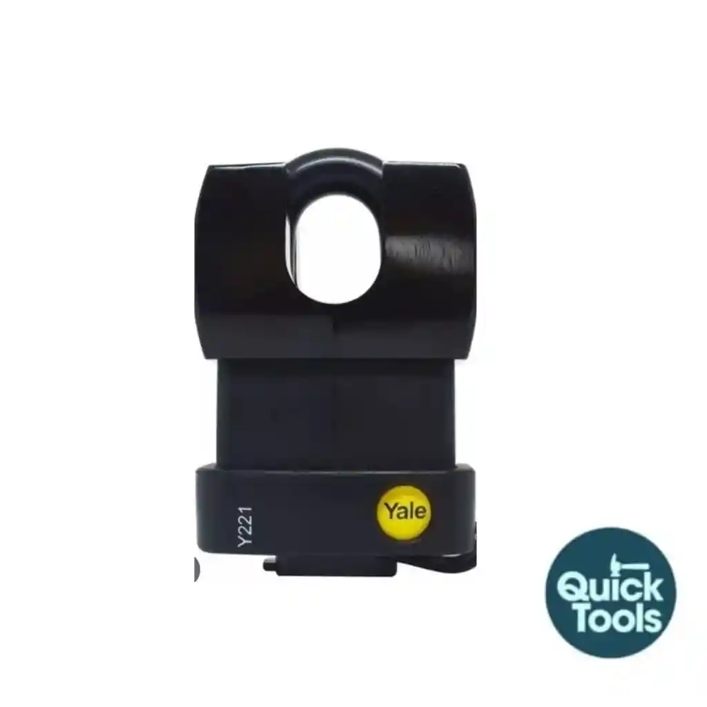 Candado Yale Exterior Protec Negro 221-52 Mm