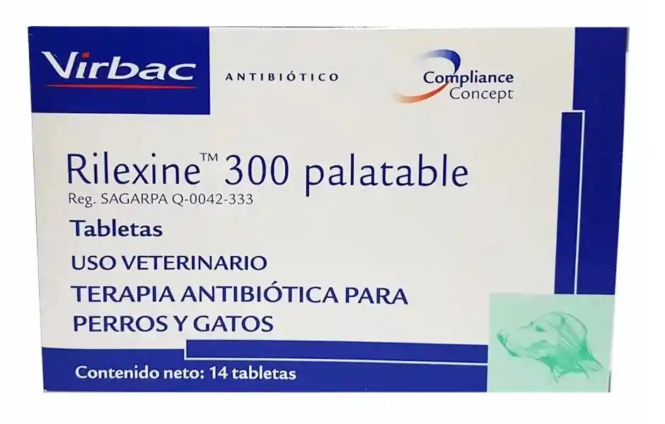 Rilexine 300 Xtableta Palatable