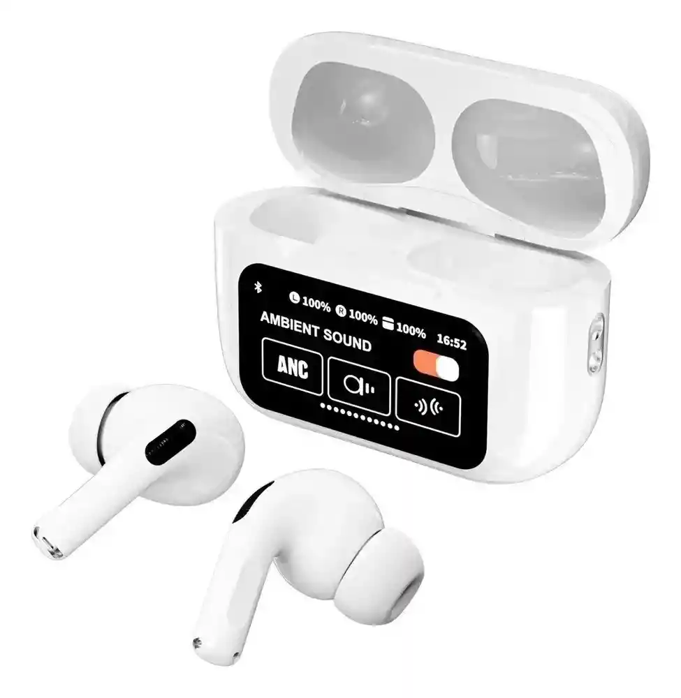 Audifonos Inalambrico Airpods Pro 2 Con Pantalla Compatible Iphone Android Genericos