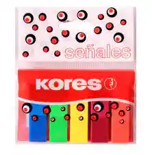 Banderitas Kores 1/2 *5 Colores