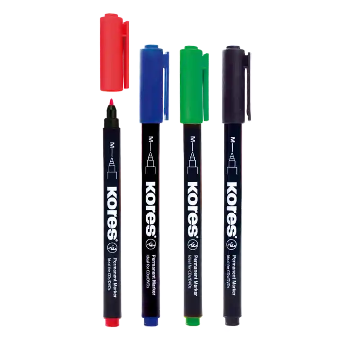 Micropunta Kores Estuche *4 Colores