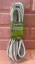 Extencion Electrica 25ft 7.6 Metros Cable Blanco