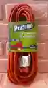 Extencion Electrica Cable Naranja 10 Metros