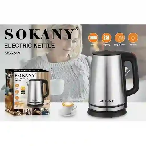 Jarra Hervidor Eléctrico 2.3 L Sokany