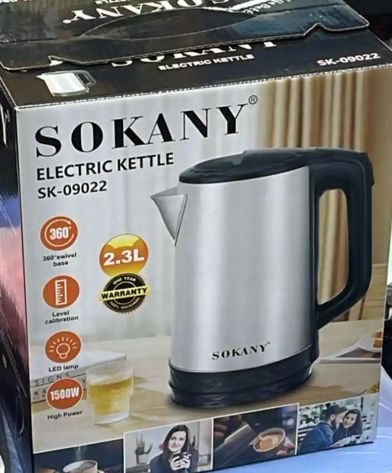 Jarra Hervidor Eléctrico 2.3 L Sokany