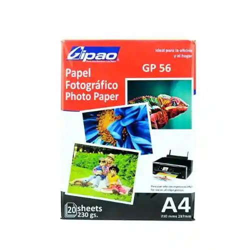 Gipao Papel Fotografico X20 - 230gr