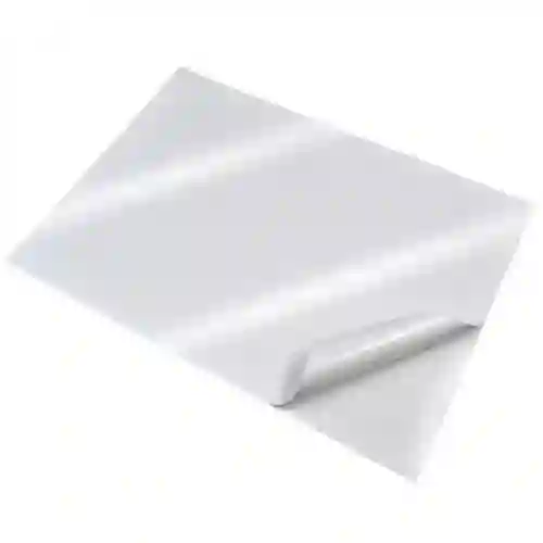 Papel Adhesivo Tamaño Carta X10 - Propalcote, Blanco