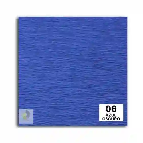 Papel Crepe - Azul Oscuro