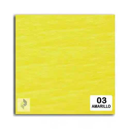 Papel Crepe - Amarillo