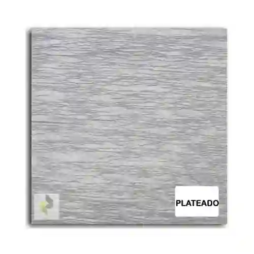 Papel Crepe - Plata Metalizado
