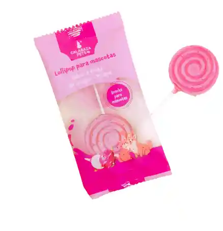 Snack Lollipop Sabor A Fruta De Dragón-ptaya Para Mascotas