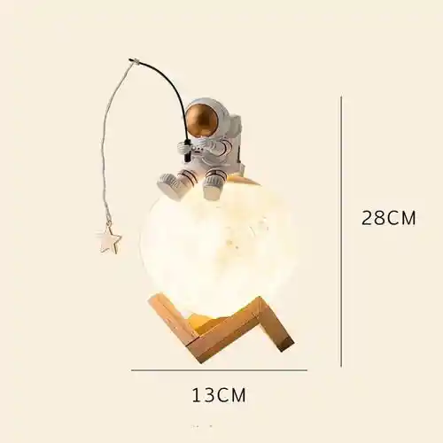 Humidificador Lampara Led Luna Astronauta