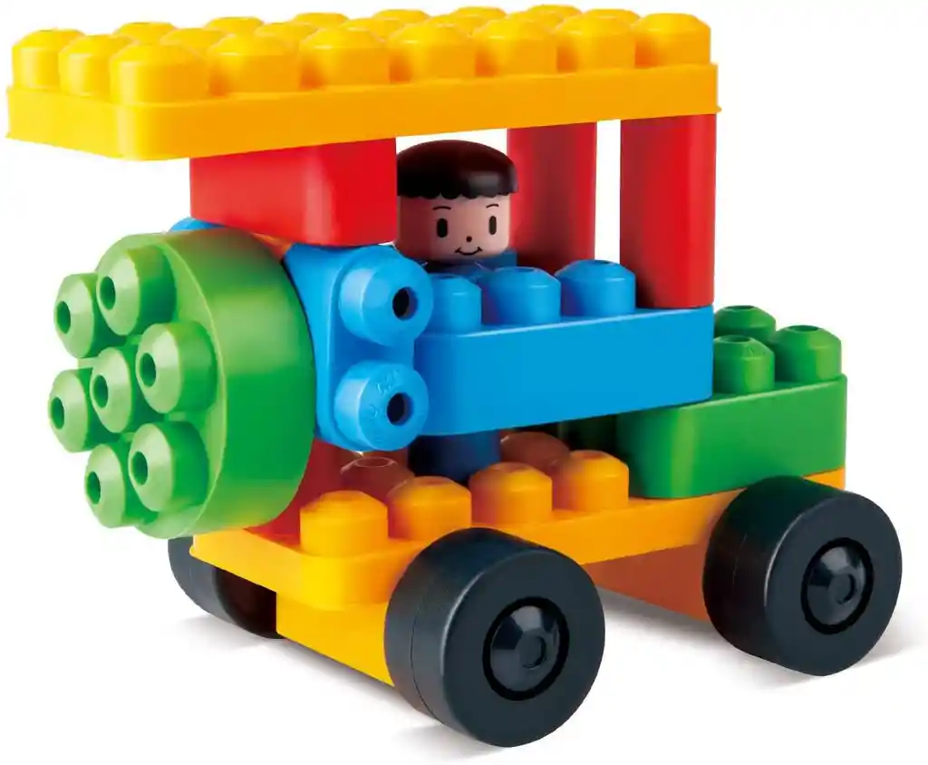 Set De Construcción Motricidad Guardia Del Zoológico Niños