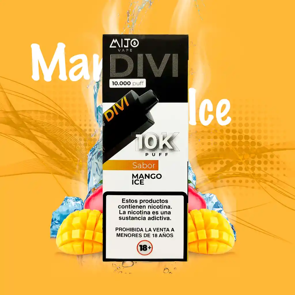 Mango Ice - Divi - 10000 Aspiraciones - 5%-50mg