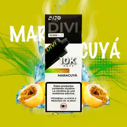 Maracuyá - Divi - 10000 Aspiraciones - 5%-50mg