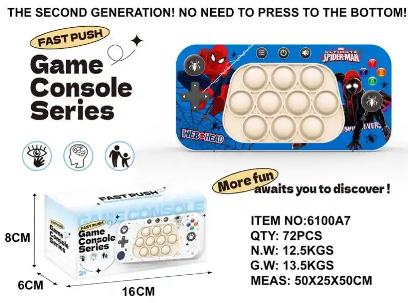 Pop It Electronico Quick Push Game