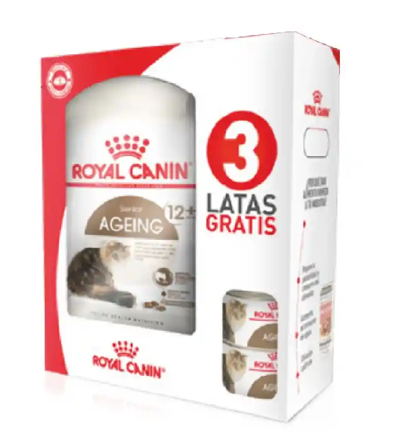 Royal C. Gato Senior Ageing 12+ X2kg + Lata