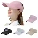 Visera Deportiva Gorra De Sol Running Gorro Unisex Rosada