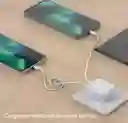 Cargador Iphone Carga Rapida Para Carga Doble + Cable Lightning 50w
