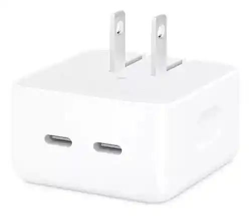 Cargador Iphone Carga Rapida Para Carga Doble + Cable Lightning 50w