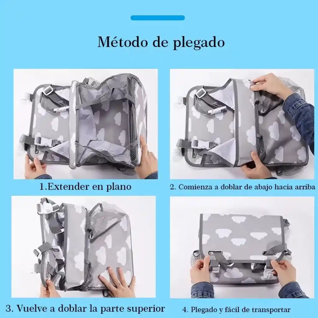 Organizador Cambiador Pañales Cradle Star Carrito De Pañales