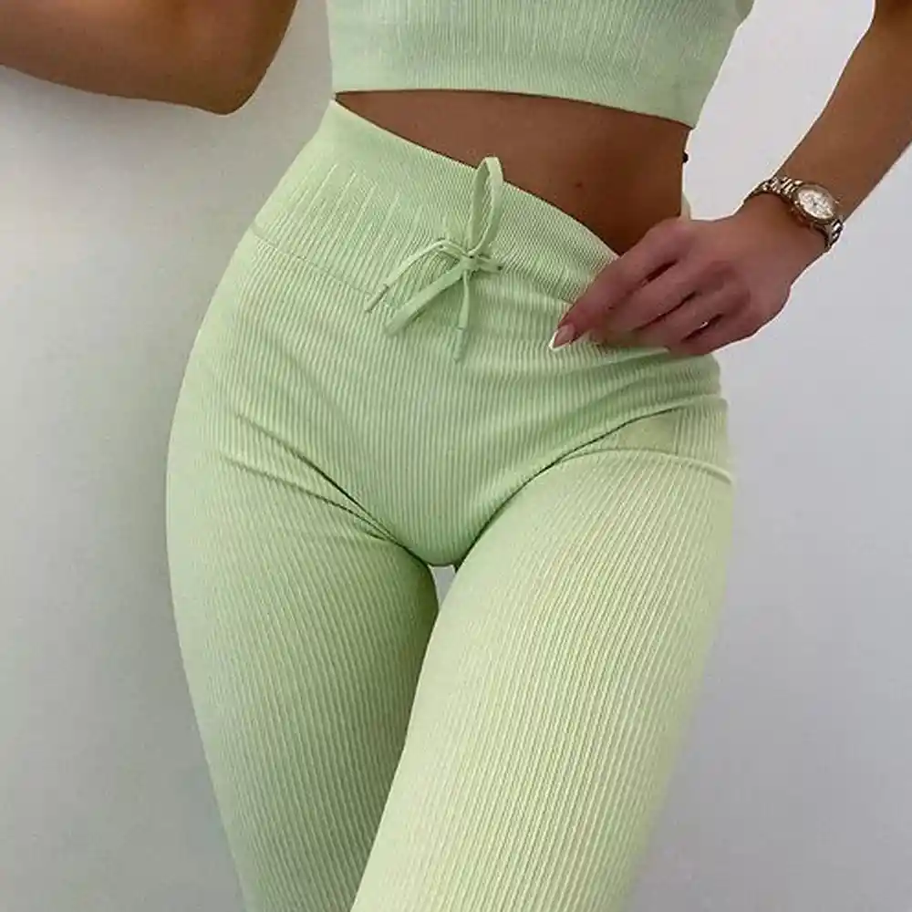Mallas De Yoga Sin Costuras Para Mujer