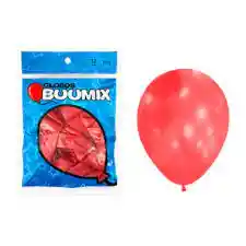 Globos Buumix R12 Rojo X12