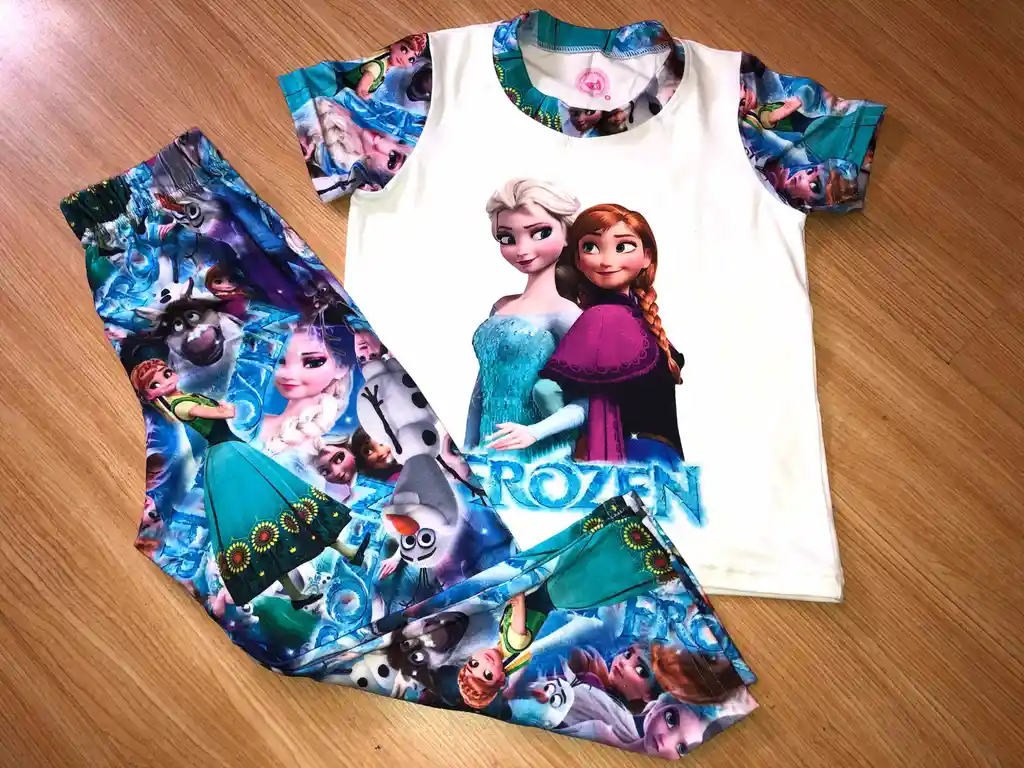 Pijama Niña Frozen Talla 6