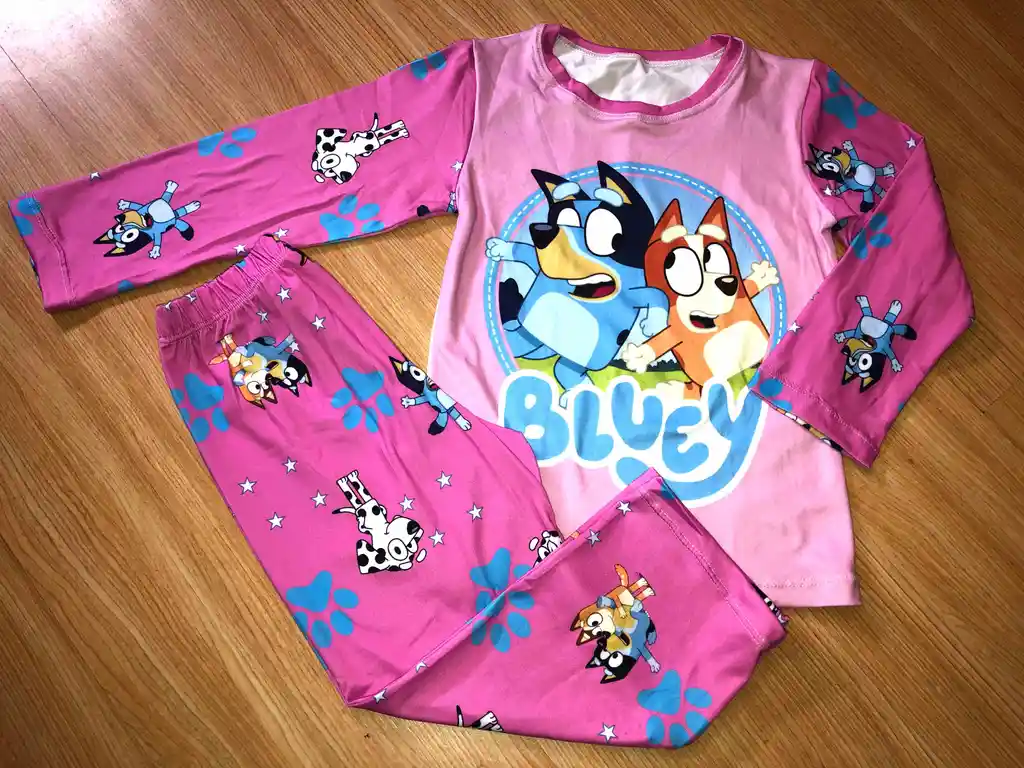 Pijama Niña Bluey Talla 6