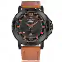 Reloj Naviforce Original Nf 9122 Cuero Ancla + Estuche