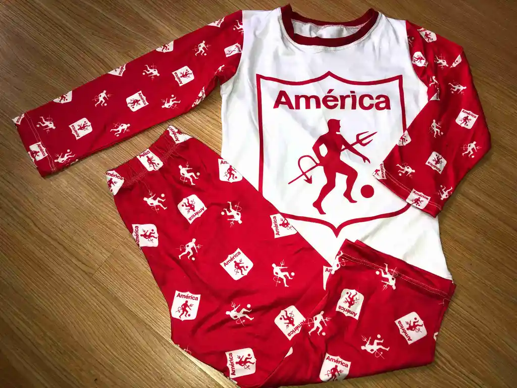 Pijama Niño America Talla 6