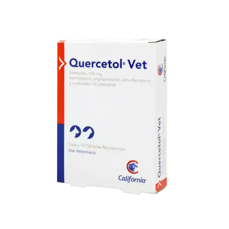 Quercetol 100 Mg Caja * 10 Tabletas