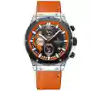 Reloj Naviforce Original Nf 8027 Cuero Hombre + Estuche