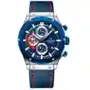 Reloj Naviforce Original Nf 8027 Cuero Hombre + Estuche