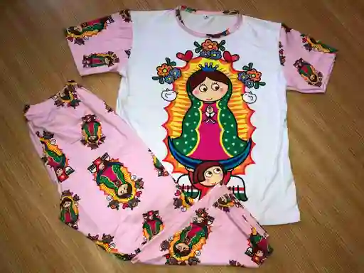 Pijama Niña Virgen De Guadalupe Tallla 8