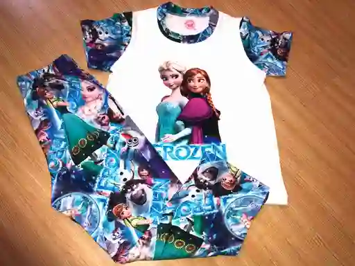 Pijama Niña Frozen Talla 8