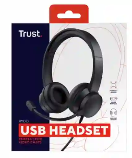 Diadema Trust Ayda Usb