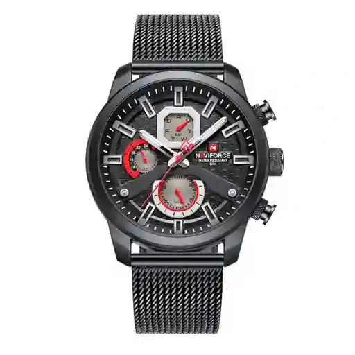 Reloj Naviforce Original Nf 9211 Acero Inoxidable + Estuche