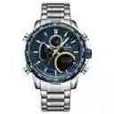 Reloj Naviforce 9182 Acero Hombre Acero Casual + Estuche