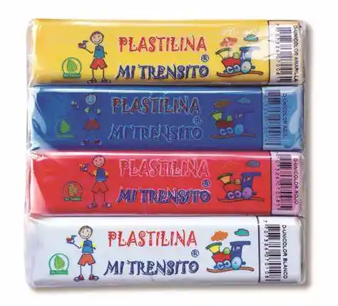 Plastilina En Barra Mi Trensito Surtida 55gr X12u