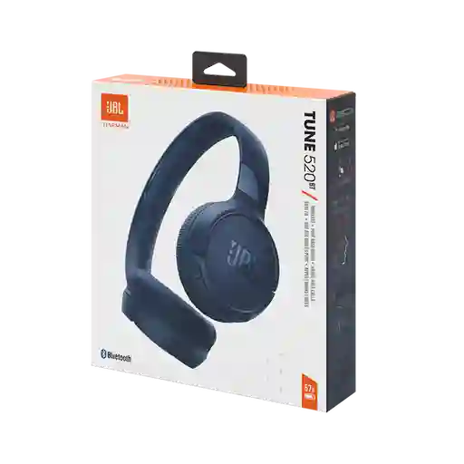 Diadema Bt Jbl Tune 520 Azul