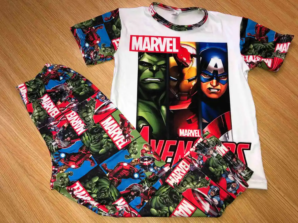 Pijama Niño Avenger Talla 8