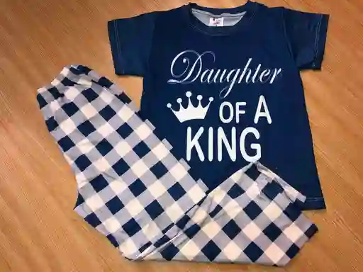 Pijama Niño Con Mensaje Talla 8