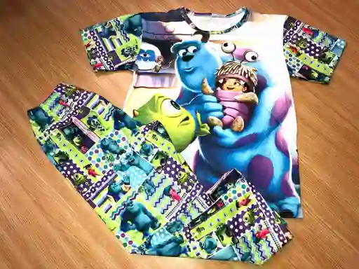 Pijama Niño Monter Inck Talla 8