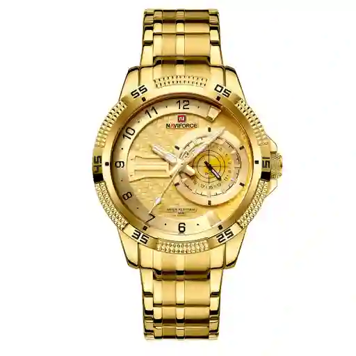 Reloj Naviforce Original Nf 9206 Acero Inoxidable + Estuche