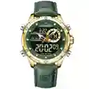 Reloj Naviforce Original Nf 9208 Casual Cuero + Estuche