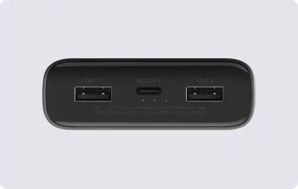 Xiaomi Mi Power Bank 50w 20.000 Mah Negra